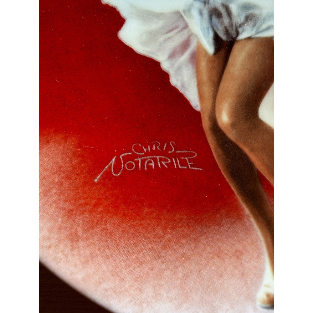Vintage Marilyn Monroe‎ Collector Plate 1990 Delphi "7 Year Itch" Chris Notarile - Picture 3 of 5